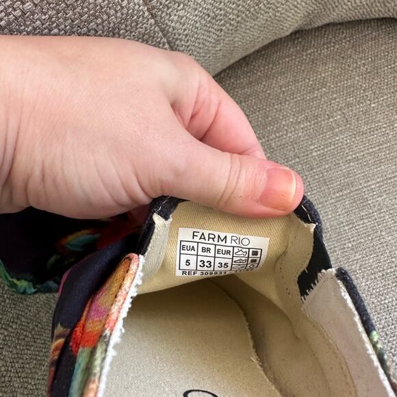 NWOT: Farm Rio Cashew Platform Mule - Picture 3 of 7